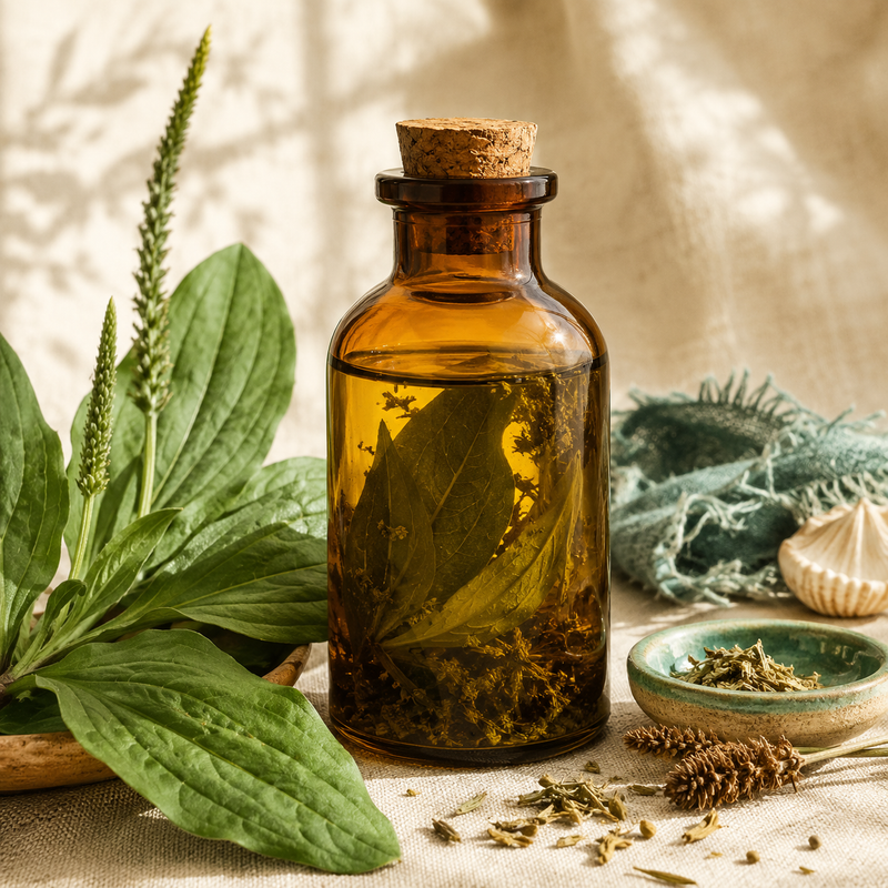 Plantain-Infused Oil